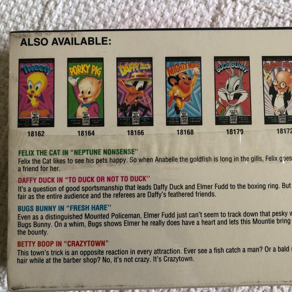 Felix The Cat Cartoon Classics VHS Brand New Factory Sealed Unicon Release 1992 - Picture 3 of 6